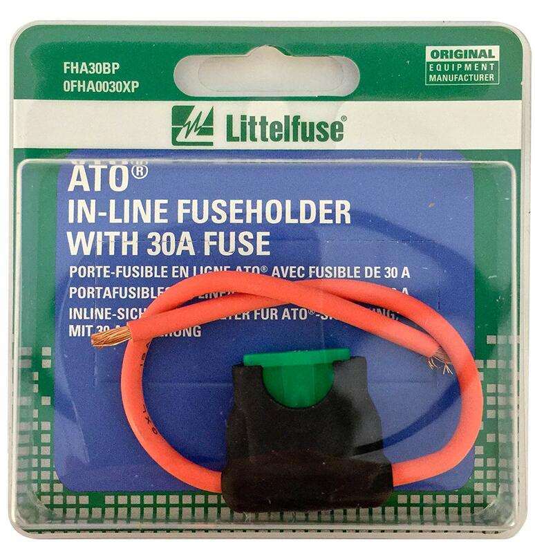 Fuse Connector Inline Safe Injection Molding Compatible With Solar Panel 10-30A 
